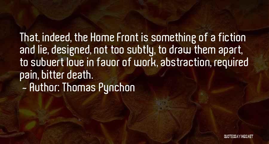 Subvert Quotes By Thomas Pynchon