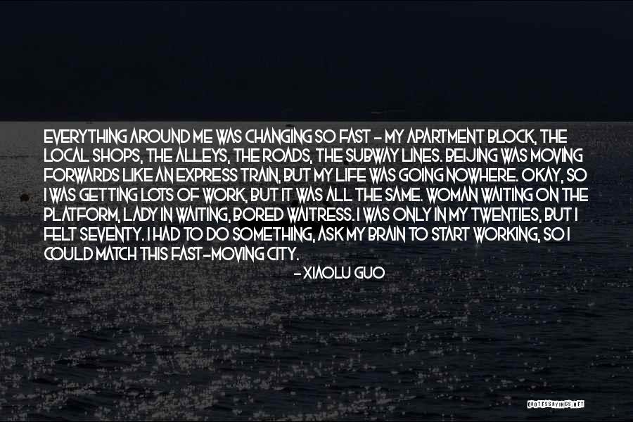 Subway Train Quotes By Xiaolu Guo Subway Train Quotes By Xiaolu Guo
