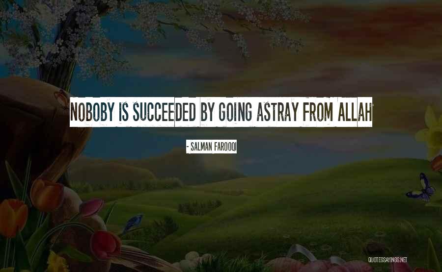 Succeeded By Quotes By Salman Farooqi