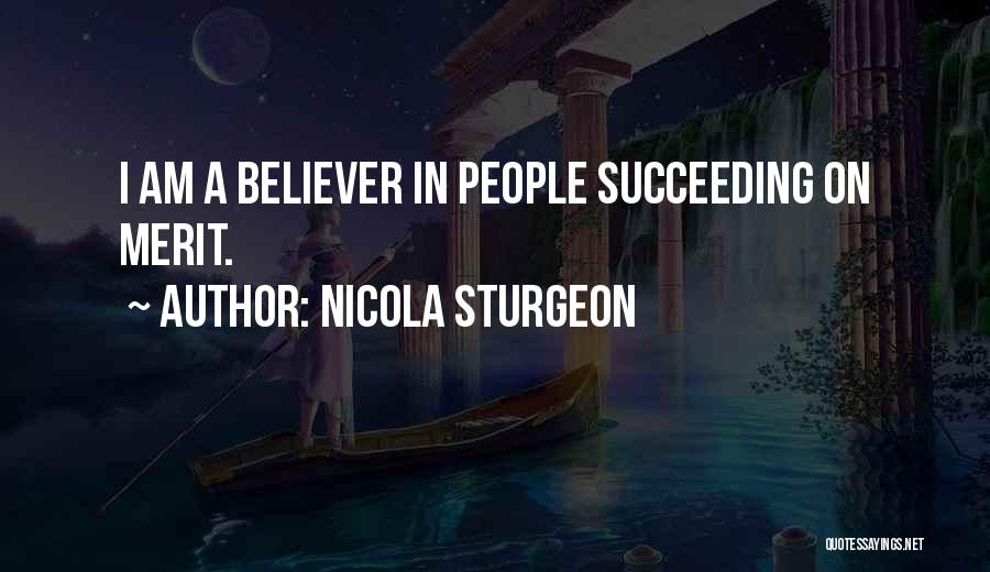 Succeeding Quotes By Nicola Sturgeon