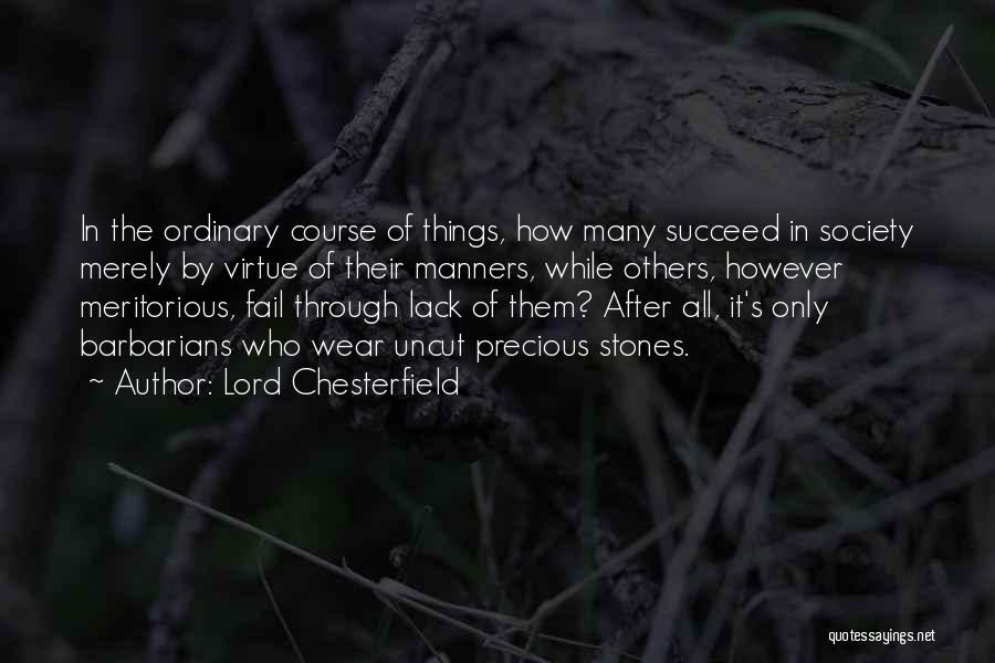 Success After Failure Quotes By Lord Chesterfield