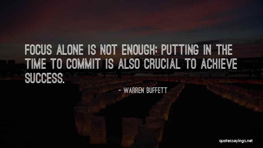 Success Alone Quotes By Warren Buffett Success Alone Quotes By Warren Buffett