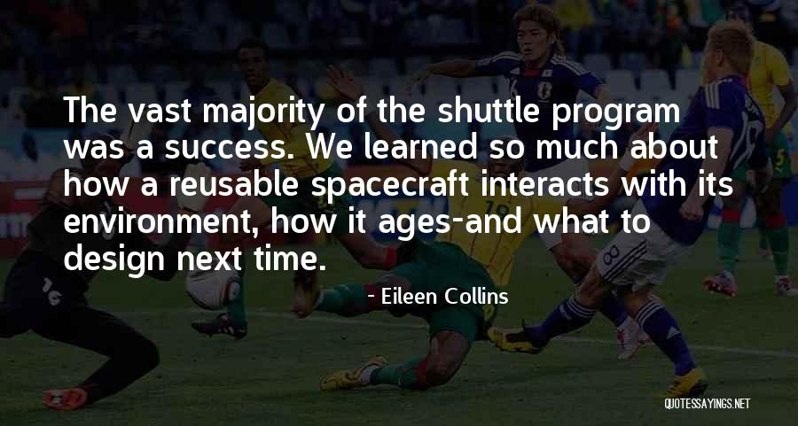 Success And Age Quotes By Eileen Collins Success And Age Quotes By Eileen Collins