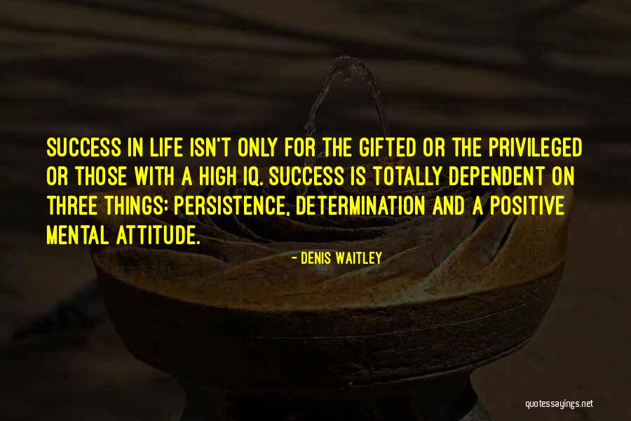 Success And Determination Quotes By Denis Waitley Success And Determination Quotes By Denis Waitley
