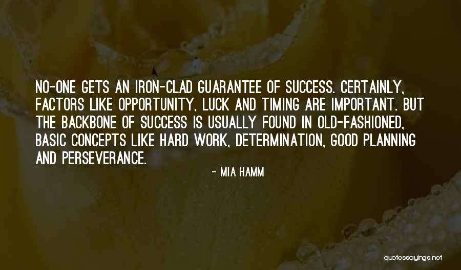 Success And Determination Quotes By Mia Hamm Success And Determination Quotes By Mia Hamm