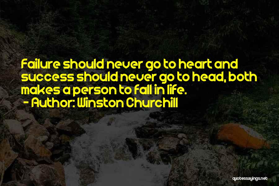 Success And Failure In Life Quotes By Winston Churchill