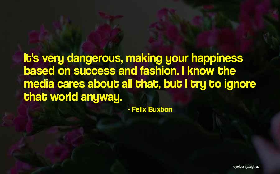 Success And Happiness Quotes By Felix Buxton