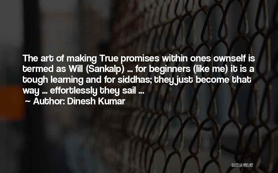 Success And Learning Quotes By Dinesh Kumar