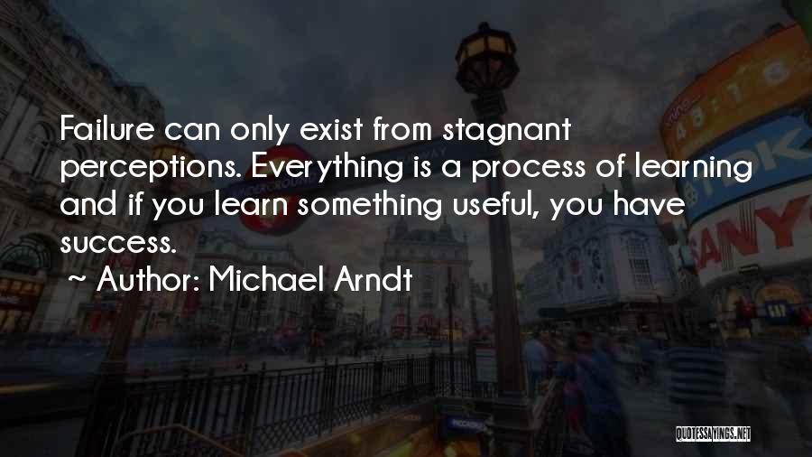 Success And Learning Quotes By Michael Arndt