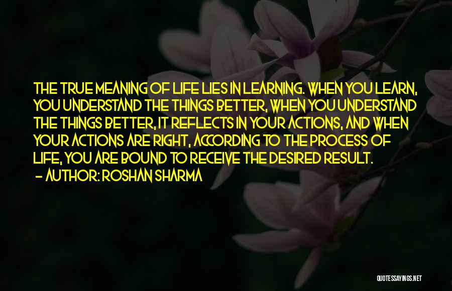 Success And Learning Quotes By Roshan Sharma