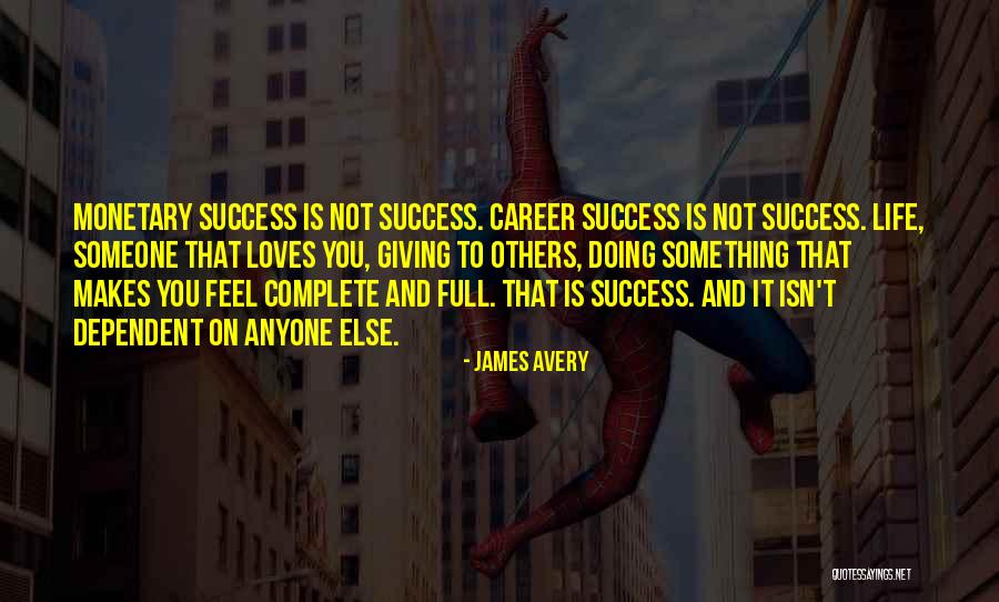 Success And Not Giving Up Quotes By James Avery