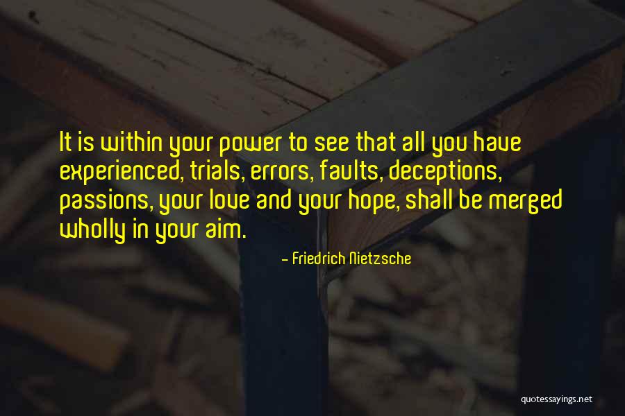 Success And Passion Quotes By Friedrich Nietzsche