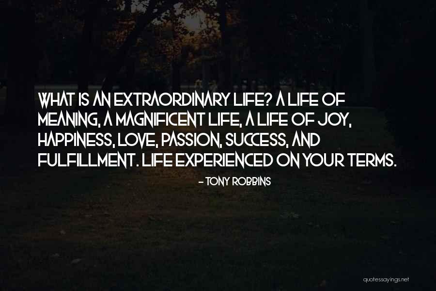 Success And Passion Quotes By Tony Robbins