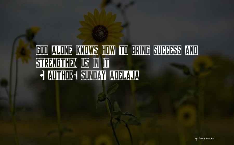 Success And Prosperity Quotes By Sunday Adelaja