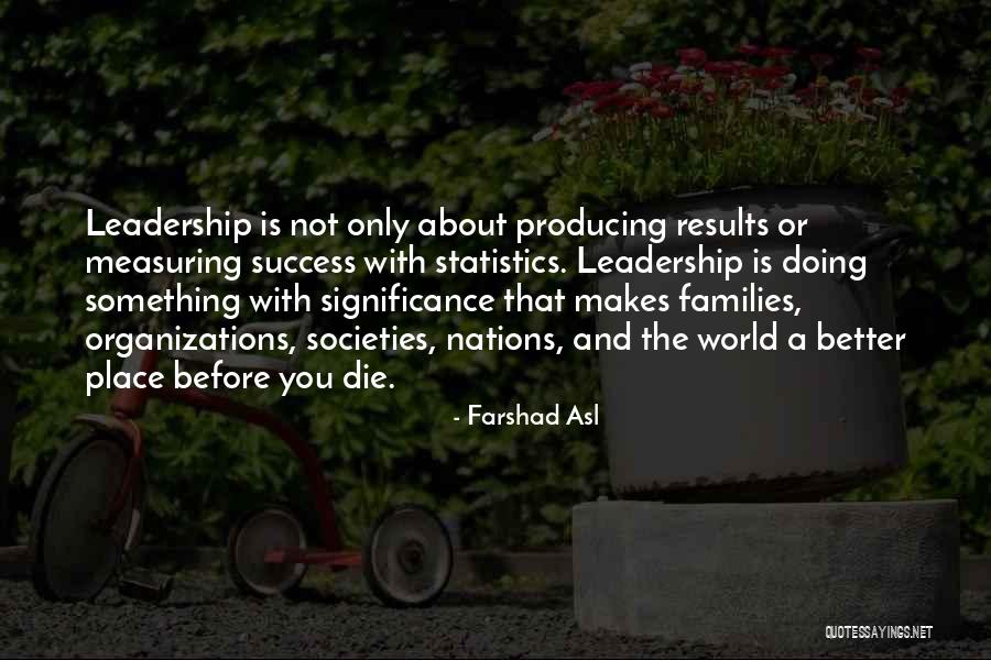 Success And Significance Quotes By Farshad Asl Success And Significance Quotes By Farshad Asl