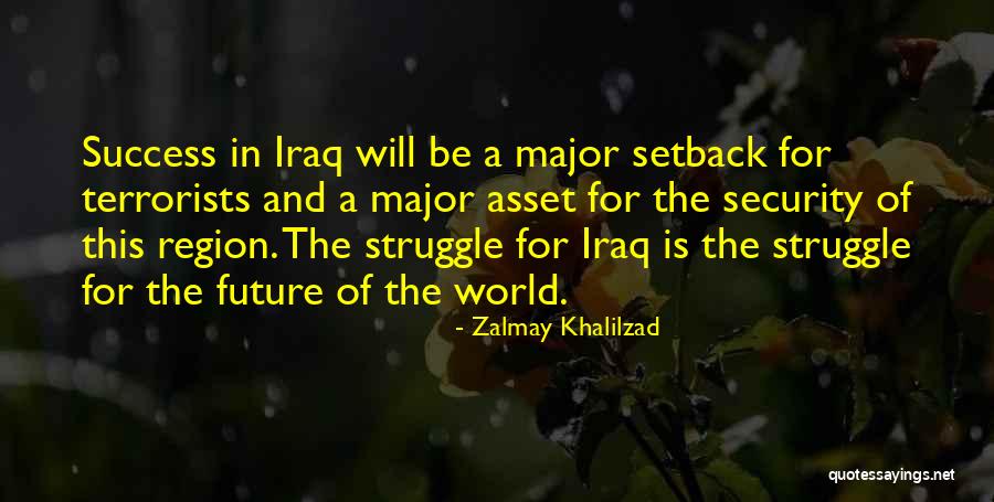 Success And Struggle Quotes By Zalmay Khalilzad Success And Struggle Quotes By Zalmay Khalilzad