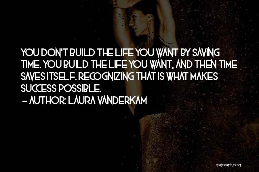 Success And Time Quotes By Laura Vanderkam