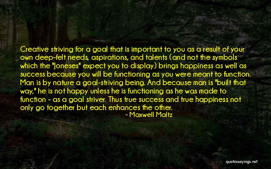 Success But Not Happy Quotes By Maxwell Maltz Success But Not Happy Quotes By Maxwell Maltz
