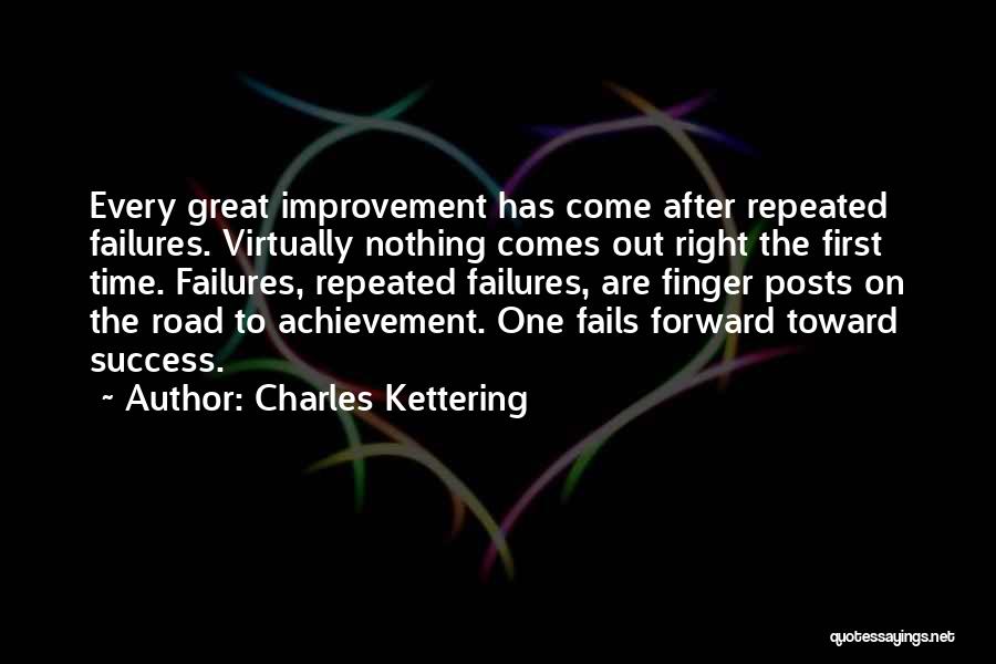Success Comes After Failure Quotes By Charles Kettering
