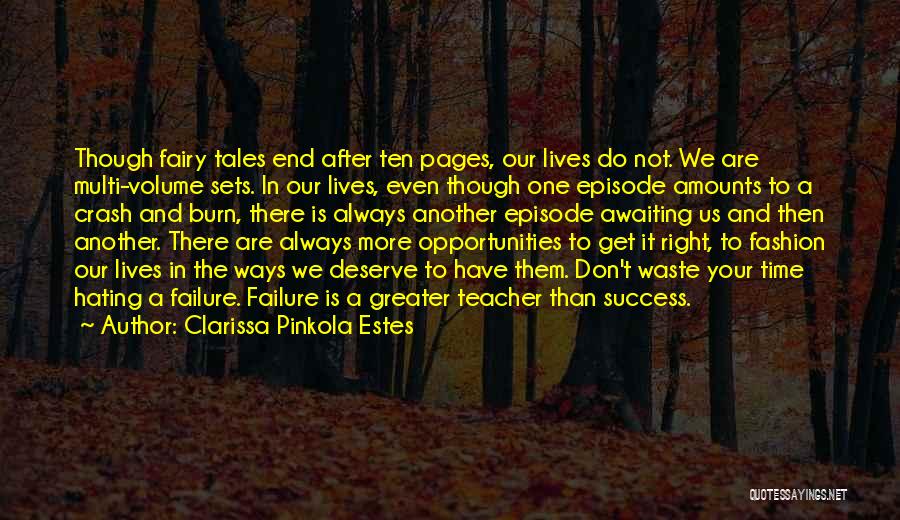 Success Comes After Failure Quotes By Clarissa Pinkola Estes
