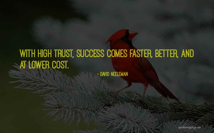 Success Comes Quotes By David Neeleman