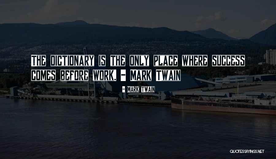 Success Comes Quotes By Mark Twain