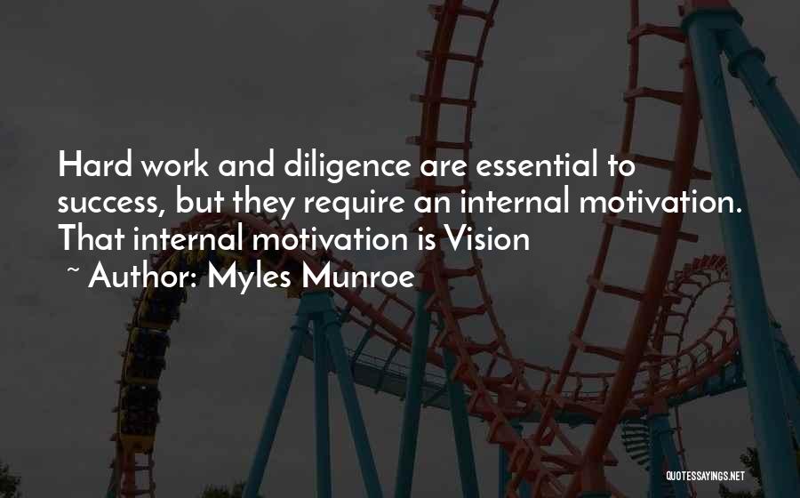 Success Comes To Those Who Work Hard Quotes By Myles Munroe