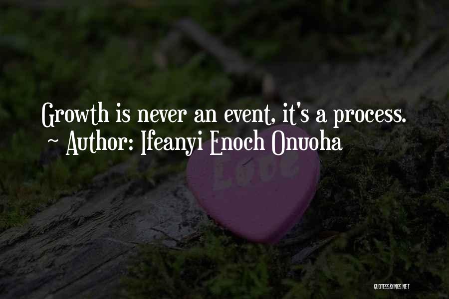 Success Event Quotes By Ifeanyi Enoch Onuoha