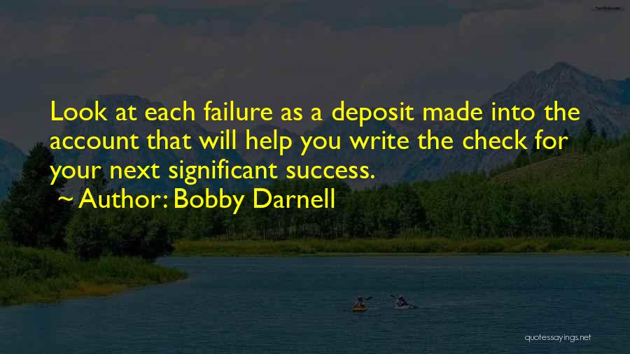 Success For Business Quotes By Bobby Darnell