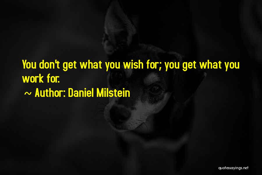 Success For Business Quotes By Daniel Milstein