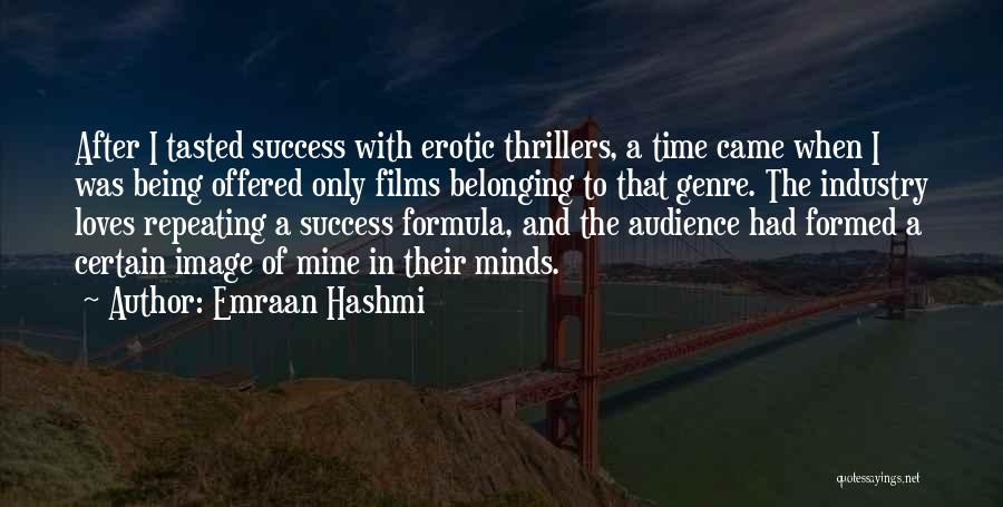 Success Formula Quotes By Emraan Hashmi