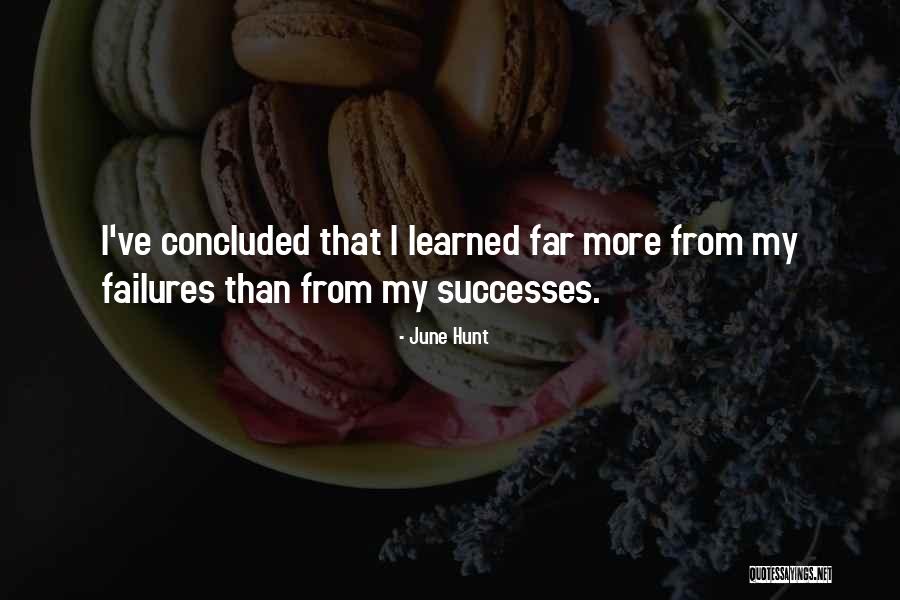 Success From Failure Quotes By June Hunt Success From Failure Quotes By June Hunt
