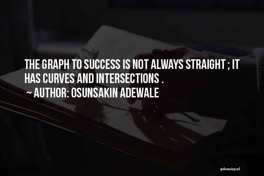 Success Graph Quotes By Osunsakin Adewale