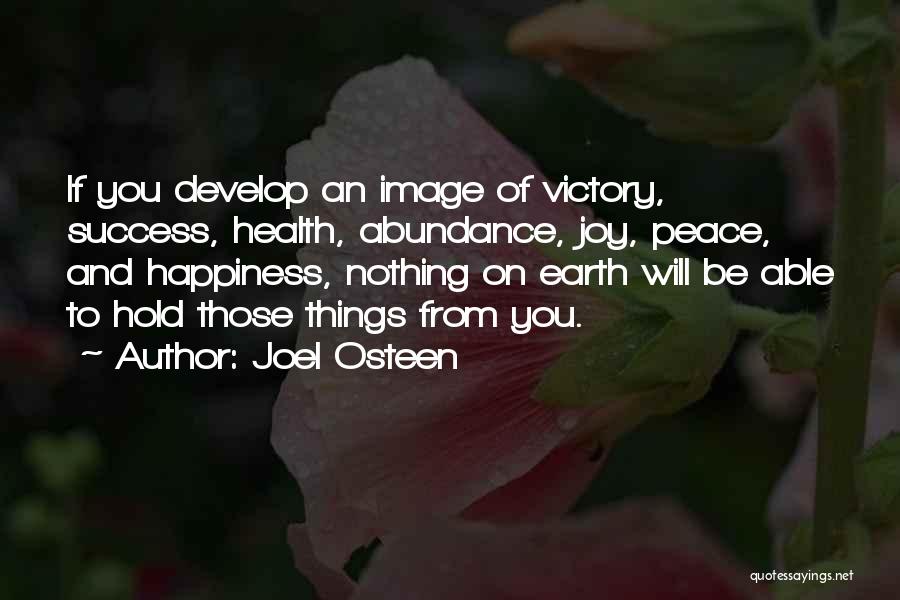 Success Health And Happiness Quotes By Joel Osteen