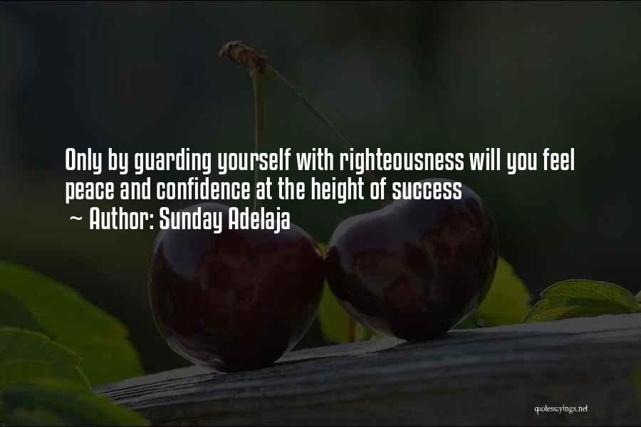 Success Height Quotes By Sunday Adelaja