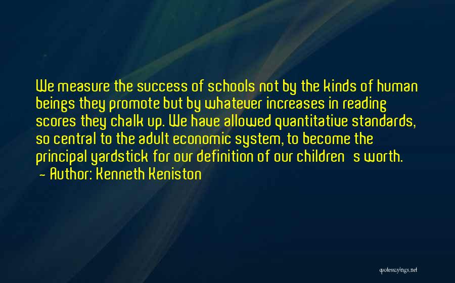 Success In Education Quotes By Kenneth Keniston