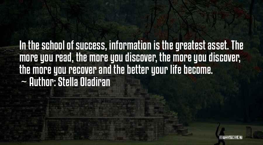 Success In School Quotes By Stella Oladiran