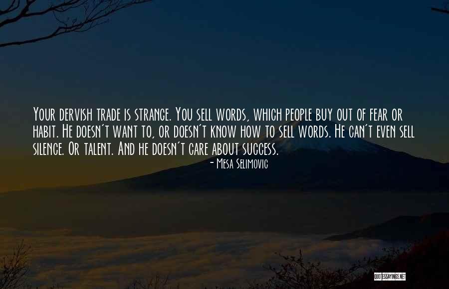 Success In Silence Quotes By Mesa Selimovic Success In Silence Quotes By Mesa Selimovic