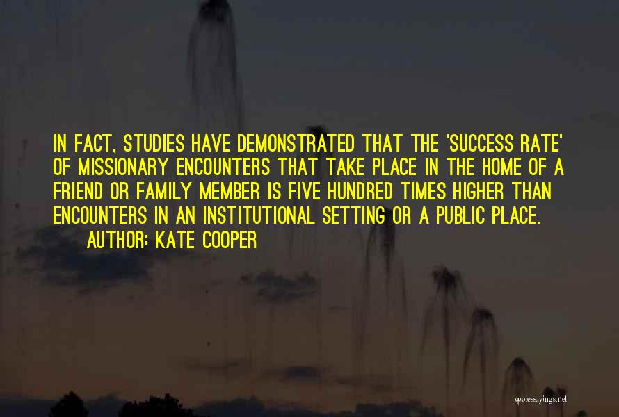 Success In Studies Quotes By Kate Cooper