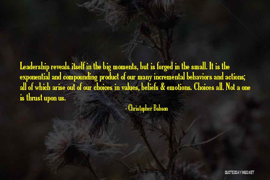 Success In Training Quotes By Christopher Babson