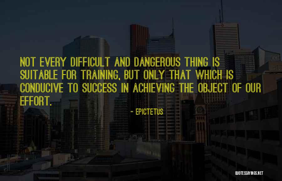 Success In Training Quotes By Epictetus