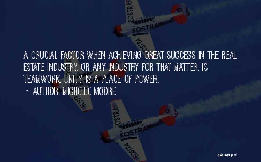 Success In Training Quotes By Michelle Moore