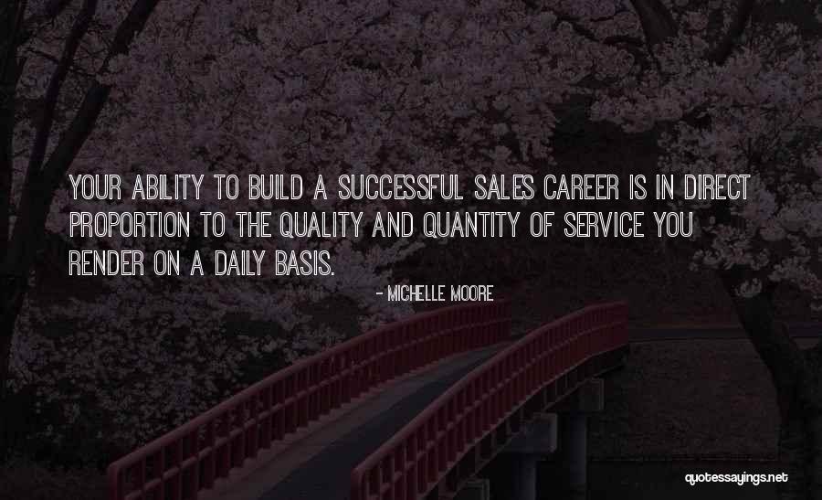 Success In Training Quotes By Michelle Moore