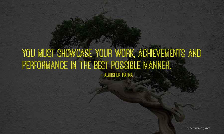 Success In Work Quotes By Abhishek Ratna Success In Work Quotes By Abhishek Ratna
