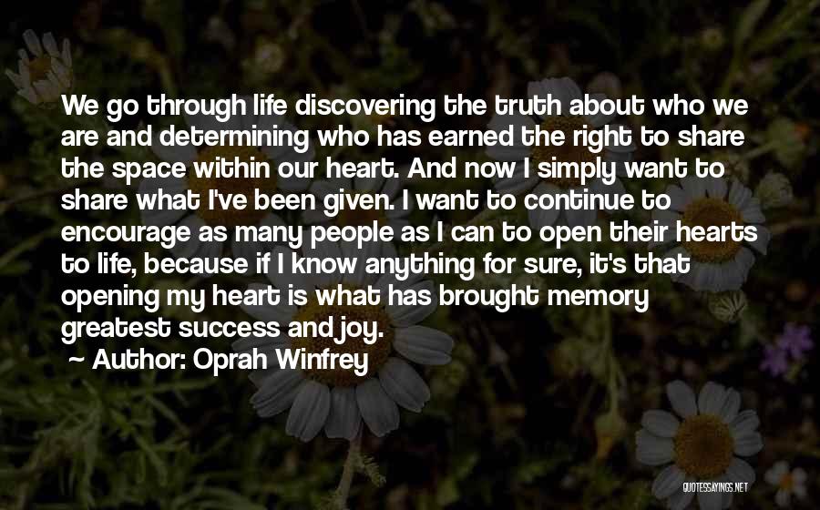 Success Is Earned Not Given Quotes By Oprah Winfrey