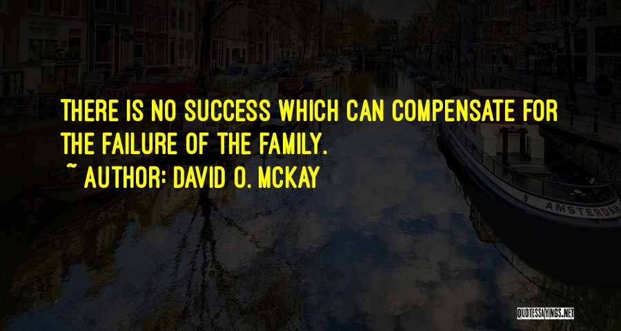 Success Is Failure Quotes By David O. McKay