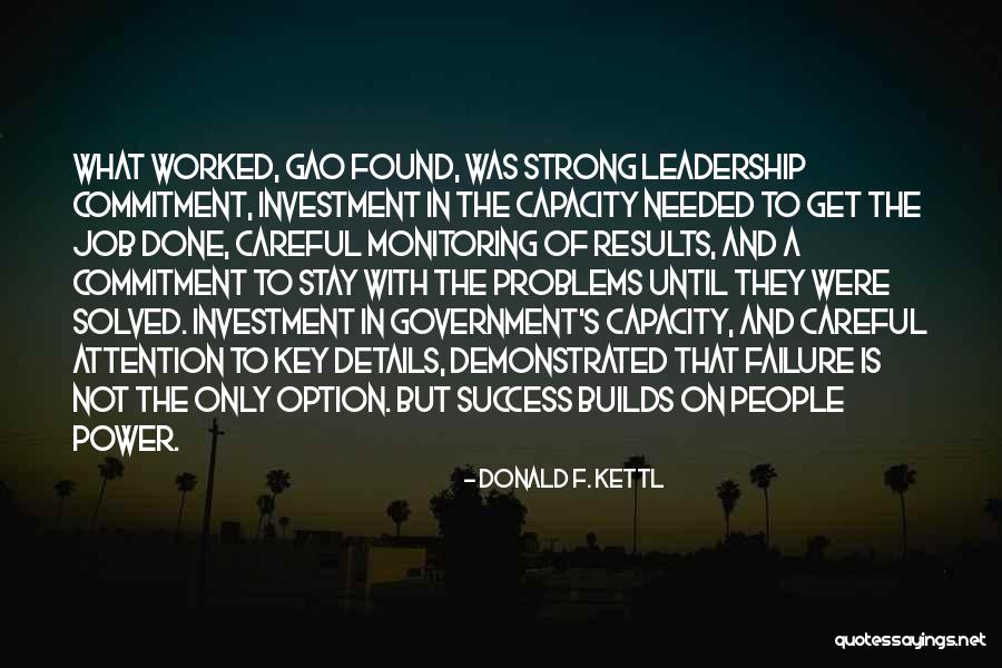 Success Is My Only Option Failure's Not Quotes By Donald F. Kettl Success Is My Only Option Failure's Not Quotes By Donald F. Kettl