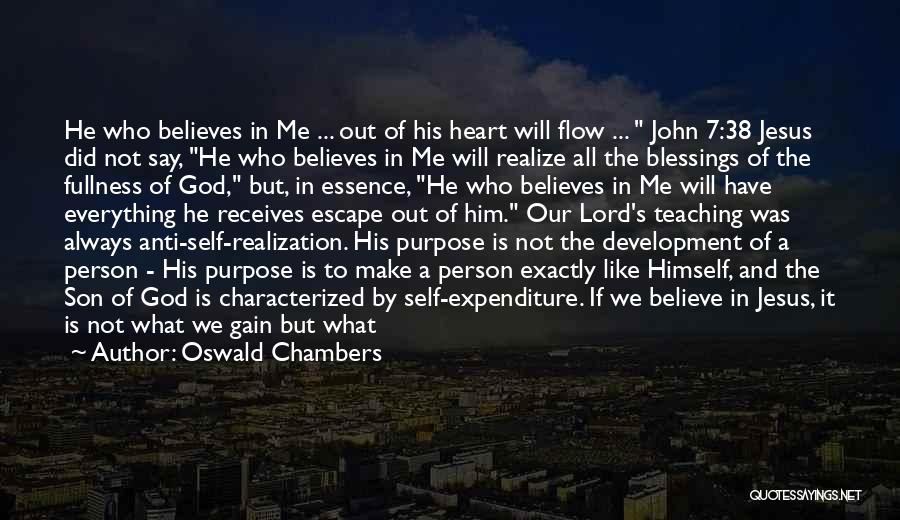 Success Is Not Measured By Quotes By Oswald Chambers