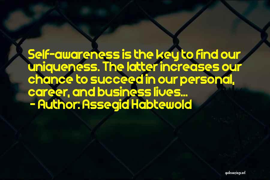 Success Is The Key Quotes By Assegid Habtewold