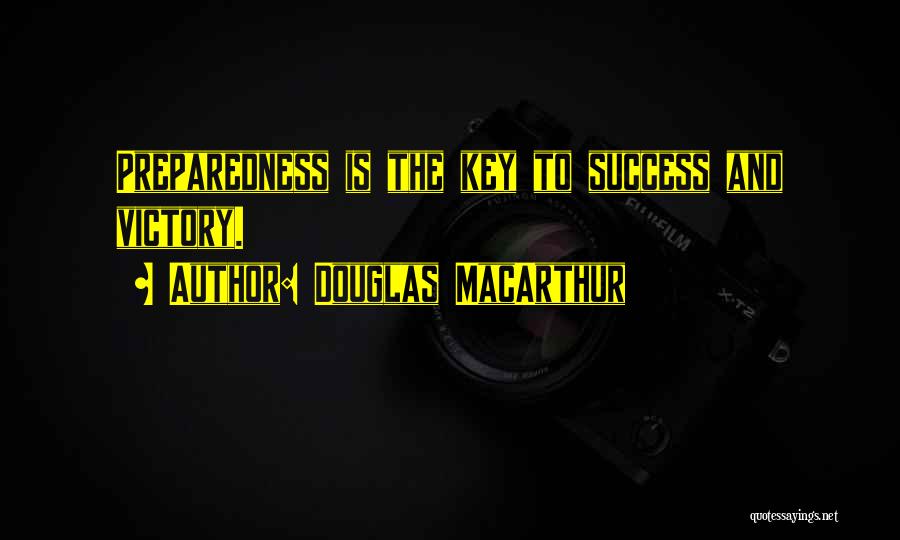 Success Is The Key Quotes By Douglas MacArthur